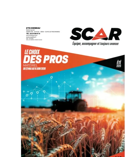 SCAR LE CHOIX DES PROS MATERIEL DU 21/05 AU 14/06/2026