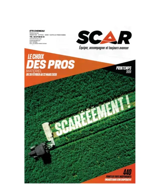 SCAR LE CHOIX DES PROS MATERIEL DU 26/02 AU 22/03/2026