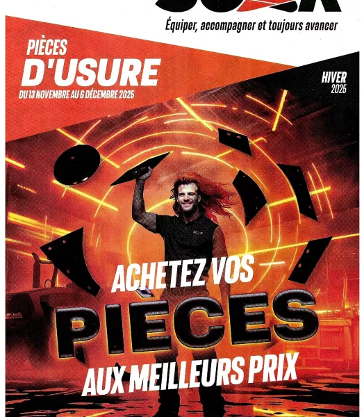 SCAR LE CHOIX DES PROS PIECES D'USURE DU 13/11/2025 AU 6/12/2025