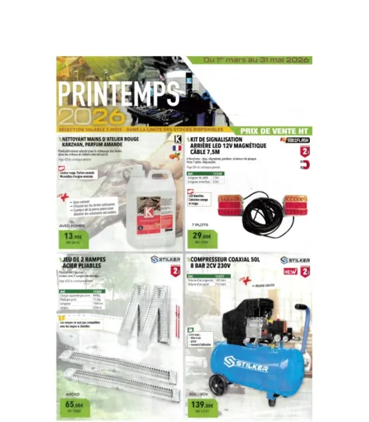 SODISE PRINTEMPS 2026 DU 01/03 AU 31/05/2026